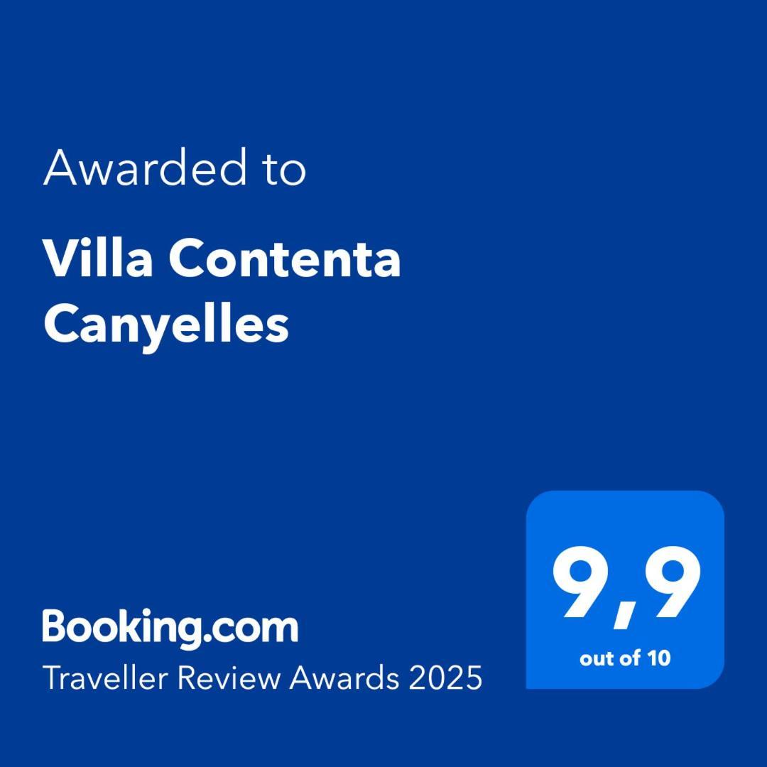 Villa Contenta Canyelles Каньєльєс Екстер'єр фото